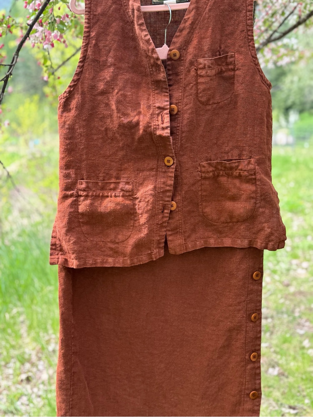 70s Hemp Set Rust Perfect Condition - Picture 11 of 14